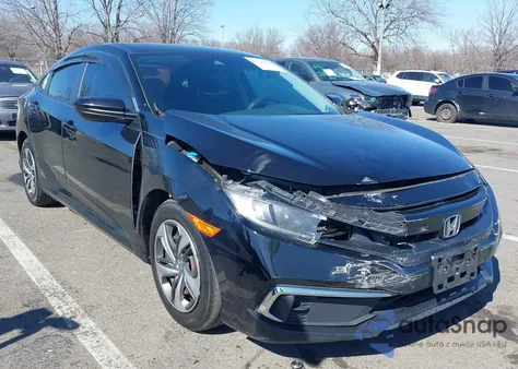 2020 Honda Civic Lx z USA, uszkodzony, nr VIN 2HGFC2F64LH544415